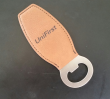 GFT-553 - Rawhide Leatherette Bottle Opener with Magnet